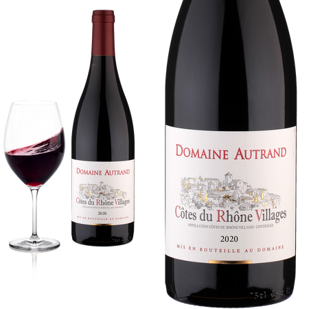 2023 C�tes du Rh�ne Villages Vinsobres von Domaine Autrand - Rotwein