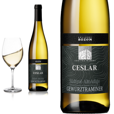 2025 GEW�RZTRAMINER  CESLAR S�dtirol von Kellerei Bozen  - Wei�wein