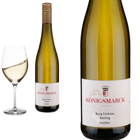 2025 Riesling vom Schiefer  trocken Burg Cochem von Editha Gr�fin von K�nigsmarck - Wei�wein
