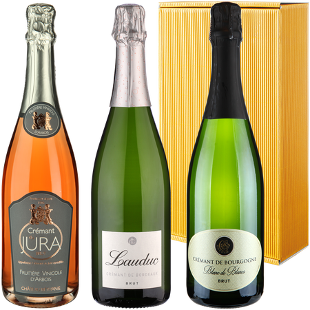 3 Fl. Geschenkpaket Cr�mant  brut