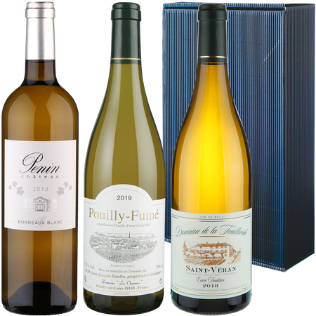 3 Fl. Geschenkpaket Blanc de France Weißweine