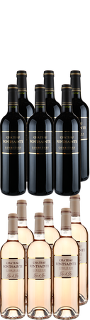 12 Flaschen Sparpaket Corbires Chteau Fontsainte