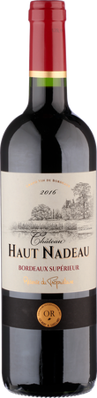 2016 Bordeaux Supérieur von Château Haut Nadeau - Rotwein
