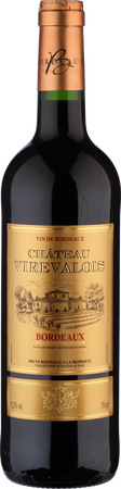 2019 Bordeaux von Château Virevalois - Rotwein