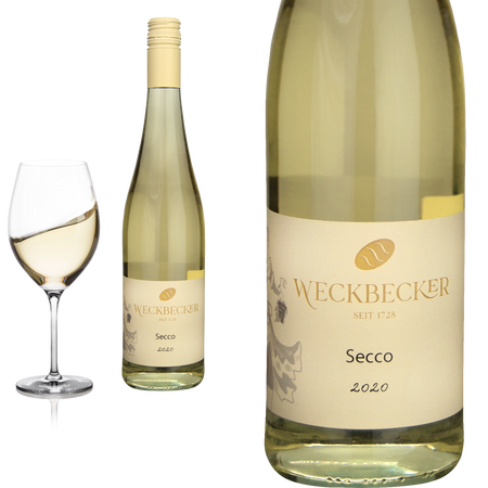 Secco Mosel trocken von Weingut Weckbecker - Weißwein