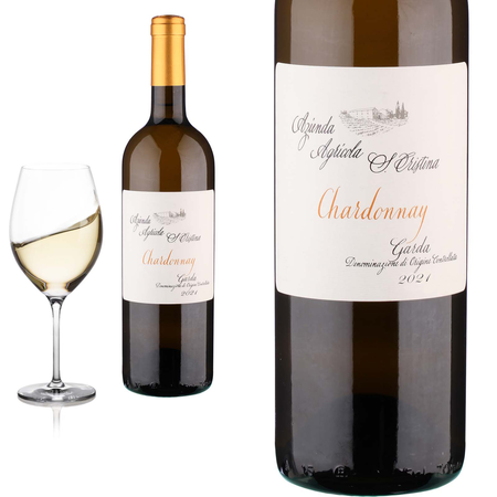 2020 Garda Santa Cristiana Chardonnay von Zenato Azienda Vitivinicola - Weißwein