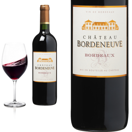 2017 Bordeaux Château Bordeneuve - Rotwein