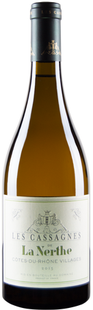 2015 Côtes du Rhône blanc les Cassagnes von la Nerthe -...