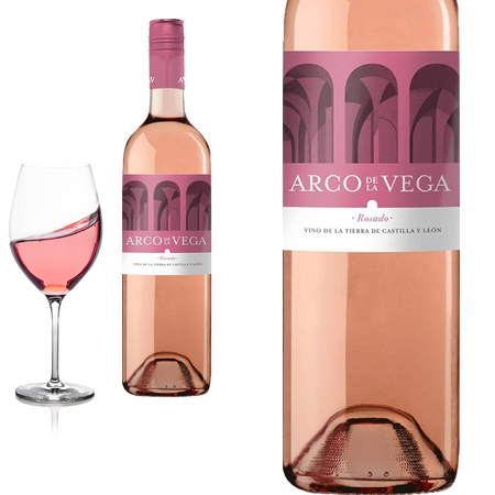 2021 Tempranillo rosado Arco de la Vega Castilla y Leon von Bodegas Avelino Vegas - rosewein