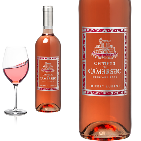 2021 Bordeaux rosé von Château de Camarsac - Rosewein
