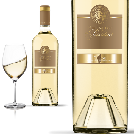 2021 Corse blanc von Prestige du Président  - Weißwein