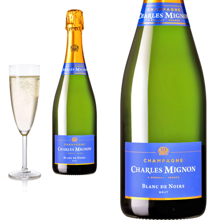 Champagne Blanc de Noirs Brut von Charles Mignon