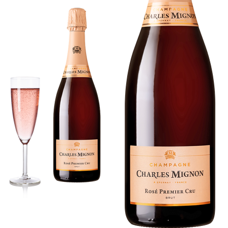 Champagne Rosé Charles Mignon Premium Réserve Premier Cru Brut