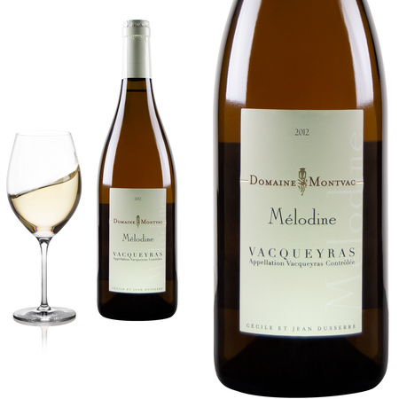 2012 Vacqueyras blanc Melodine von Domaine de Montvac - Weißwein