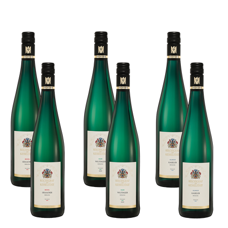 6 Flaschen Paket  Mosel-Saar-Ruwer Reichsgraf von Kesselstatt