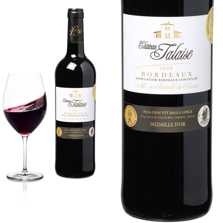 2020 Bordeaux von Château Talaise - Rotwein