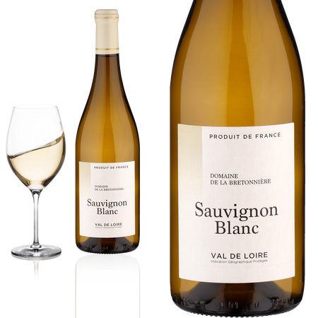 2022 Sauvignon Val de Loire von Domaine de la Bretonnière - Weißwein