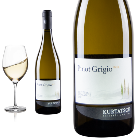 2019 Pinot Grigio Südtirol von Kellerei Kurtatsch - Weißwein