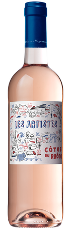 2022 BIO Côtes du Rhône Rosé Les Artistes von Rhonea -...