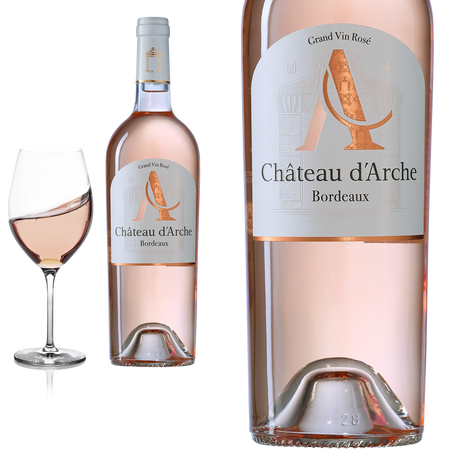 2021 Château dArche Bordeaux rosé Roséwein