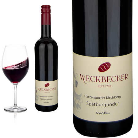 2022 Mosel Sptburgunder Burg Cochem von Weingut Weckbecker - Rotwein