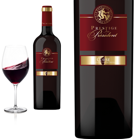 2020 Corse rouge Prestige du Pr�sident  - Rotwein