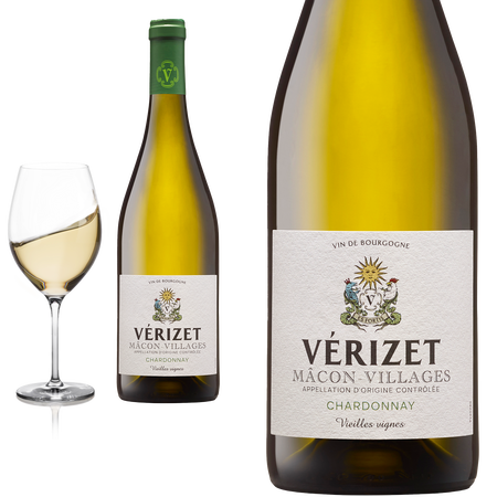 2021 Macon Villages Vieilles Vignes VERIZET Chardonnay Cave de Vire - Weißwein