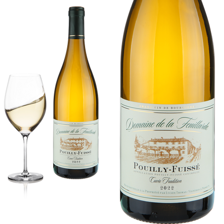 2022 Pouilly-Fuissé Chardonnay Cuvée Tradition von Domaine de la Feuillarde Prissé - Weißwein