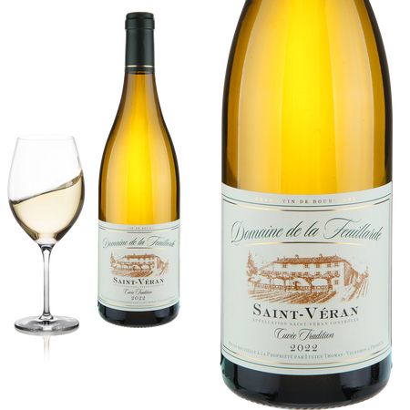 2022 Saint-Véran Chardonnay Tradition von Domaine de la Feuillarde Prissé - Weißwein