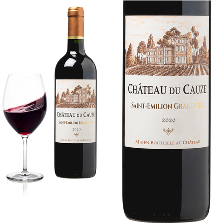 2020 Saint Emilion Grand Cru von Chteau DU CAUZE - Rotwein