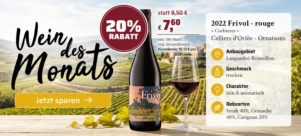 Wein des Monats