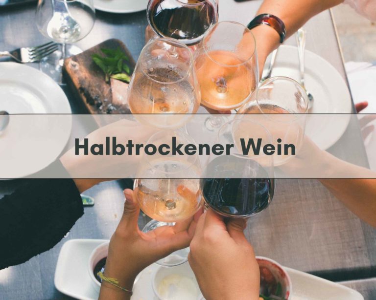 Halbtrockene Weine